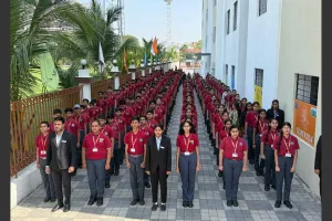 सूरत : नंदूबा इंग्लिश एकेडमी में वंदे मातरम की 150वीं वर्षगांठ उत्साहपूर्वक मनाई गई