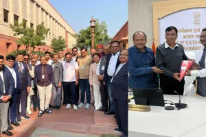 सूरत : चैंबर डेलीगेशन का नई दिल्ली दौरा, नए संसद भवन सहित कई अहम संस्थानों का किया भ्रमण