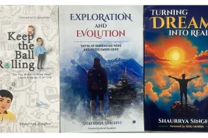 11 की उम्र में लेखन शुरू, 16 में तीसरी किताब, सूरत का शौर्य सिंघवी बना युवाओं की प्रेरणा