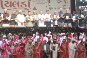 उप मुख्यमंत्री हर्ष संघवी की मौजूदगी में ‘कोयलड़ी’ सामूहिक विवाह महोत्सव का भव्य शुभारंभ