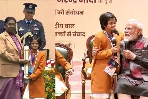 सूरत : एस.डी. जैन मॉडर्न स्कूल की छात्रा को प्रधानमंत्री राष्ट्रीय बाल पुरस्कार