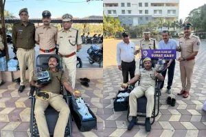 सूरत : होमगार्ड्स स्थापना दिवस व विजय दिवस पर रक्तदान शिविर का आयोजन