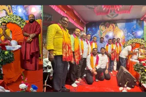 सूरत : भगवान श्रीकृष्ण ने गोकुलवासियों को कालिया नाग के भय से मुक्त किया : संदीप महाराज