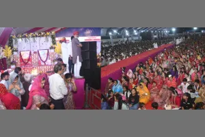 सूरत : निर्माणाधीन श्री माजीसा धाम के लिए आयोजित हुई “एक शाम मातारानी भटियाणी के नाम” भक्ति संध्या