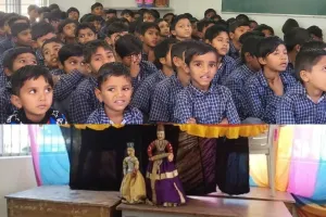 राजकोट : श्री माखावड प्राइमरी स्कूल में पपेट शो के माध्यम से सरकारी योजनाओं की जानकारी