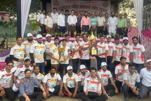 सूरत : राजस्थान गौड़ ब्राह्मण संघ क्रिकेट लीग–3 का भव्य आयोजन, शिवचरण खेडवाल की टीम बनी विजेता