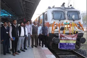 वडोदरा : पश्चिम रेलवे की ऐतिहासिक उपलब्धि, वडोदरा मंडल में स्वदेशी ‘कवच 4.0’ प्रणाली का सफल कमीशन