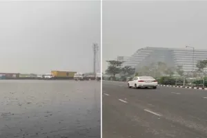 सूरत: बारिश और घने कोहरे के साथ नए साल का आगाज; पारा गिरते ही शहर में बढ़ी ठिठुरन