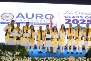 सूरत : AURO विश्वविद्यालय ने अपना 13वाँ दीक्षांत समारोह आयोजित 