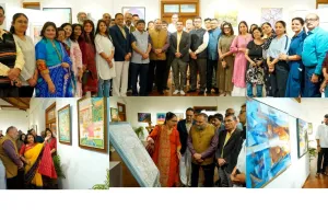 सूरत। चैंबर ऑफ कॉमर्स की पहल,वनिता आर्ट गैलरी में तीन दिवसीय विशेष कला प्रदर्शनी का शुभारंभ