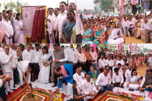 सूरत : लिंबायत में नीलगिरी सर्कल पर 66.38 करोड़ रुपये के फ्लाईओवर ब्रिज का शिलान्यास