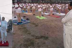 सूरत होमगार्ड्स ने किया “नए वर्ष की प्रथम सूर्य किरण को नमस्कार” कार्यक्रम का आयोजन