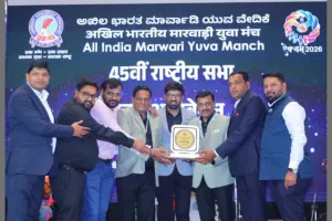 सूरत : मारवाड़ी युवा मंच, सूरत शाखा को सामाजिक योगदान के लिए राष्ट्रीय स्तर पर सम्मान