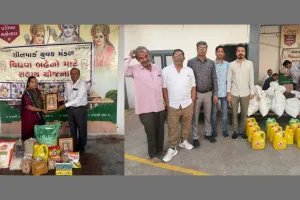 सूरत : डॉ. प्रफुल्ल शिरोया एवं पूर्व महापौर अश्मिता शिरोया के मार्गदर्शन में ग्रीन पार्क युवक मंडल का सराहनीय मानवीय प्रयास