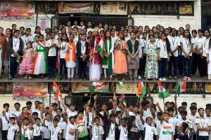 सूरत : श्री कृष्णाराज विद्यालय में 77वां गणतंत्र दिवस हर्षोल्लास और राष्ट्रभक्ति के साथ मनाया गया