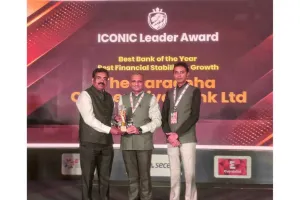 सूरत : वराछा को-ऑपरेटिव बैंक को ‘ICONIC लीडर अवार्ड 2026’ में दो प्रतिष्ठित सम्मान