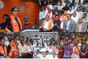 सूरत : स्मृति ईरानी ने बजट को बताया ‘विकसित भारत’ का रोडमैप, MSME और टेक्सटाइल सेक्टर में दिखा नया उत्साह