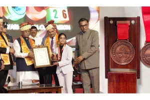 माहेश्वरी ग्लोबल कन्वेंशन माहेश्वरी महाकुंभ 2026 : भाविका माहेश्वरी को समाज गौरव की उपाधि, महामहिम राज्यपाल ने सम्मान किया