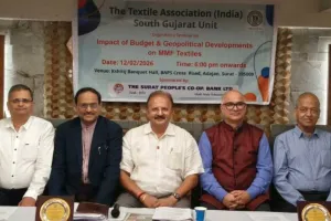सूरत : बजट और जियोपॉलिटिकल हालातों का MMF टेक्सटाइल पर असर; विशेषज्ञों ने बताया 'नेशनल फाइबर स्कीम' को गेम-चेंजर