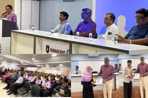 सूरत : भगवान महावीर यूनिवर्सिटी में ‘BioE3’ विज़न के साथ नेशनल साइंस डे का आयोजन