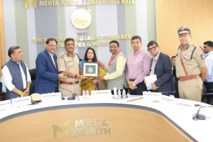 सूरत : चैंबर में पुलिस-इंडस्ट्री संवाद,  “नागरिक भी हमारी टीम का हिस्सा” – डीजीपी डॉ. के.एल.एन. राव