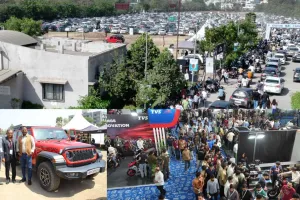 सूरत : ऑटो एक्सपो में टूटा भीड़ का रिकॉर्ड, रविवार को उमड़े 50,000 से अधिक दर्शक, पार्किंग भी पड़ी छोटी