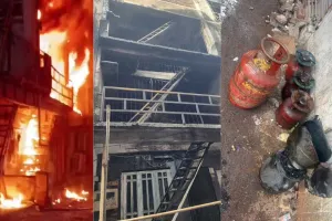 सूरत : कपोद्रा में गैस सिलेंडर ब्लास्ट से हड़कंप, 2 की मौत, कई मजदूर घायल