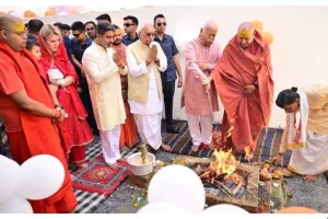 वृंदावन में आश्रम उद्घाटन, मोहन भागवत ने जनसंख्या नीति पर विचार साझा किए