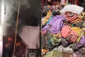 सूरत : लिंबायत के मीठी खाड़ी इलाके में भीषण आग, एक ही परिवार के 5 लोगों की दम घुटने से मौत