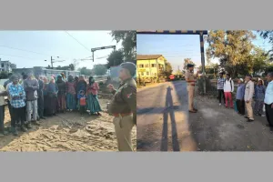 वडोदरा : रेल पटरी पार करने की प्रवृत्ति पर रोक हेतु रेलवे सुरक्षा बल का जागरूकता अभियान