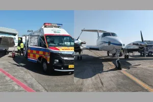 वडोदरा : 108 एयर एम्बुलेंस से वडोदरा की मरीज को मुंबई किया गया एयरलिफ्ट