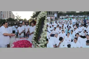 सूरत : स्वर्गीय विक्रम सिंह शेखावत को हजारों लोगों ने दी भावभीनी श्रद्धांजलि