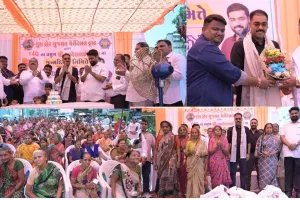 सूरत : जिग्नेश पाटिल का जन्मदिन बना सेवा उत्सव, 500 विधवाओं को वितरित की गई खाद्य किट