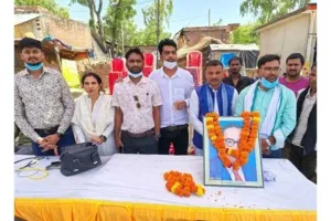 अंबेडकर जयंती पर निःशुल्क स्वास्थ्य शिविर