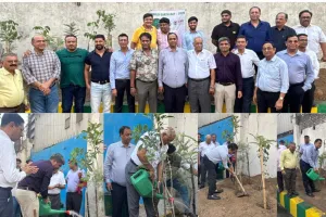 सूरत : वर्ल्ड अर्थ डे पर सूरत में पर्यावरण संरक्षण का संदेश, 150 से अधिक पौधारोपण