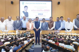 सूरत : भारत का बढ़ता बाजार वैश्विक ताकत, इंडस्ट्री देश की तरक्की की रीढ़ - मनसुख मांडविया