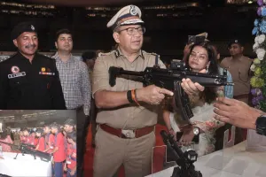 सूरत : 66वें गुजरात गौरव दिवस पर सूरत में आधुनिक हथियारों की मेगा प्रदर्शनी शुरू