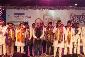 सूरत : भेदवाड़ में धूमधाम से मनाया गया ‘शिव-भीम महोत्सव’,  नवनिर्वाचित पार्षदों को किया  सम्मानित