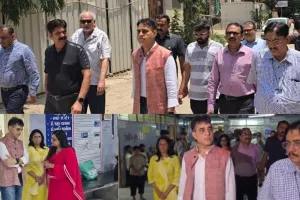 सूरत : स्वास्थ्य मंत्री प्रफुलभाई पनशेरिया का न्यू सिविल हॉस्पिटल में औचक निरीक्षण