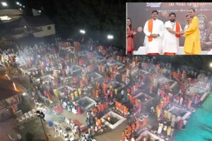 अखंड दत्त बावनी: दत्तात्रेय आश्रम ने 1.25 लाख पान-लवंग, 51 कुंडी यज्ञ से रचा इतिहास