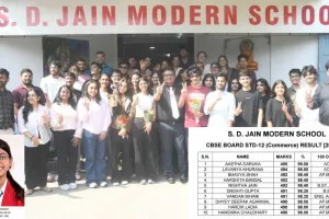 सूरत : एस. डी. जैन मॉडर्न स्कूल का CBSE क्लास 12 में शानदार प्रदर्शन