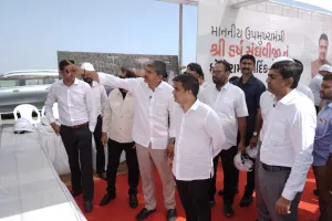 धोलेरा के विकास कार्यों की समीक्षा के लिए पहुंचे हर्ष संघवी, GAP ग्रुप के अखिलम टाउनशिप प्रोजेक्ट का किया दौरा