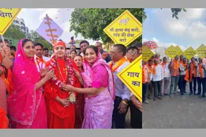 सूरत : सर्वधर्म संस्था ने निकाली भव्य गौ सम्मान जागरूकता रैली