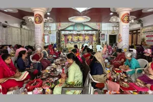 सूरत : महालक्ष्मी विश्व शक्तिधाम में एकादशी पर हुआ विशेष तुलसी पूजन