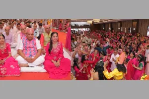  सूरत : माहेश्वरी लग्जरिया में श्रीमद्भागवत कथा का हुआ भव्य समापन, सुदामा चरित्र और राजा परीक्षित मोक्ष प्रसंग ने श्रद्धालुओं को किया भावविभोर