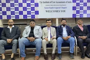 सूरत : ICMAI सूरत-साउथ गुजरात चैप्टर के नए पदाधिकारियों की घोषणा, CMA केवल शाह बने अध्यक्ष