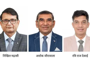 सूरत : SGCCI में नेतृत्व परिवर्तन,निखिल मद्रासी के रिकॉर्ड तोड़ कार्यकाल के बाद अशोक जीरावाला संभालेंगे चैंबर की कमान