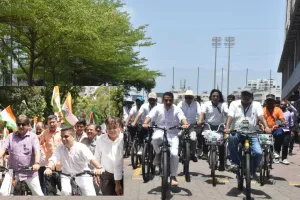 सूरत : विश्व पर्यावरण दिवस पर निकली भव्य साइकिल रैली, पर्यावरण संरक्षण और ईंधन बचत का दिया संदेश