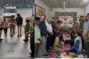 सूरत : पुलिस बनी ममता की मिसाल,  लावारिस नवजात बच्ची की ‘छठी’ मनाकर किया नामकरण