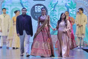 जीबीएस फैशन वीक में सीम्स और सोनानी ज्वेलर्स ने पेश किया भव्य वेडिंग कलेक्शन